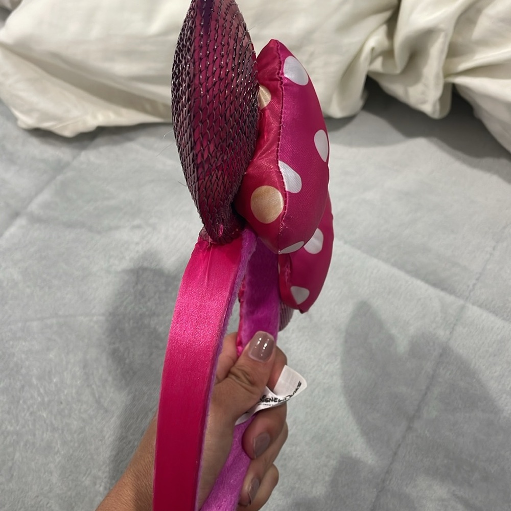 Pink Minnie Mouse ears - Picture 3 of 5